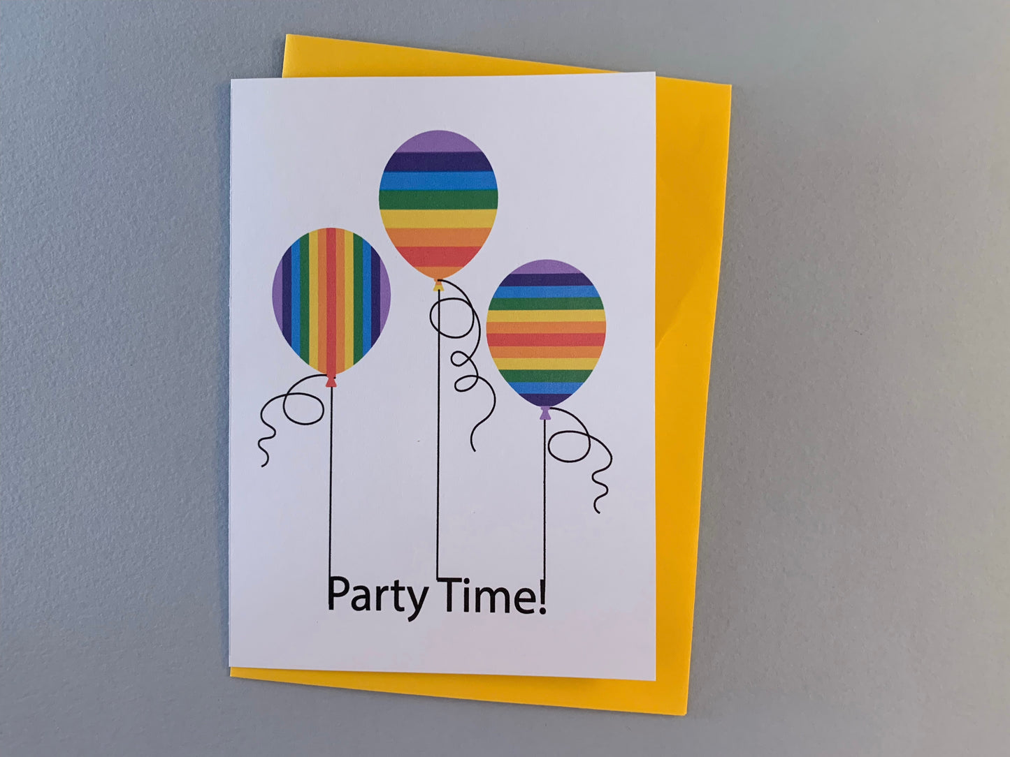 Rainbow Balloons Party Time!