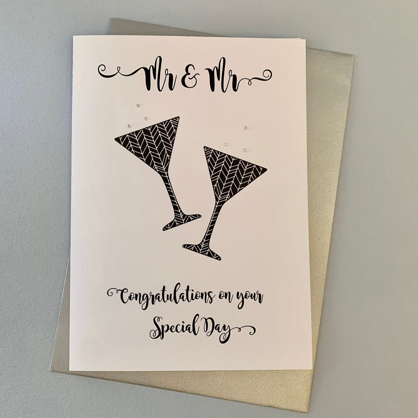 Mr & Mr Wedding Card