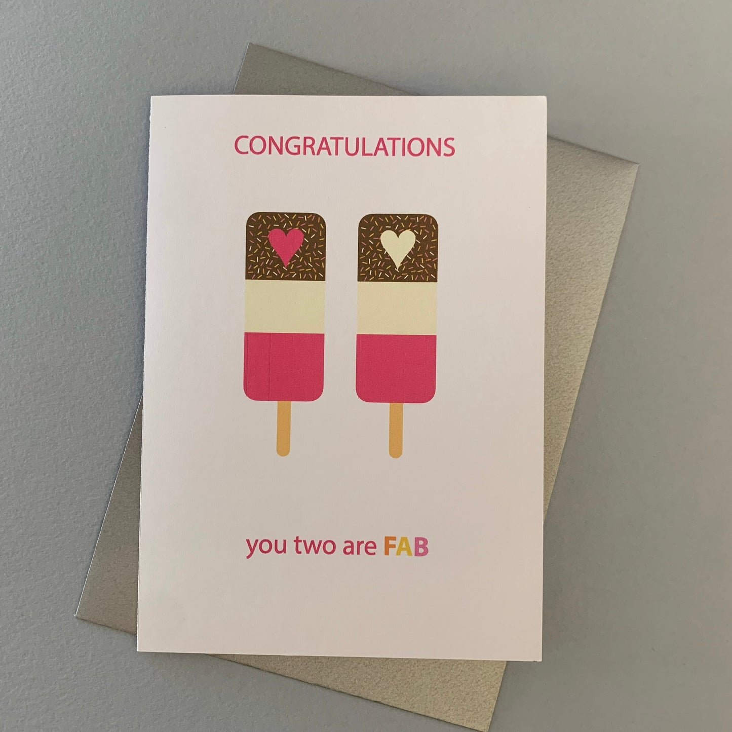 FAB Wedding Day Card