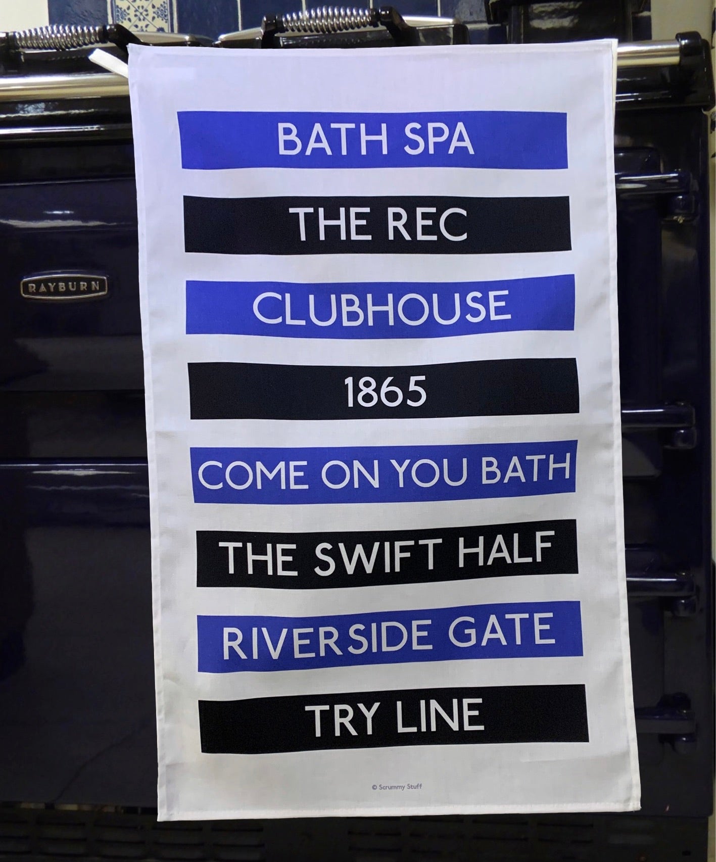 Bath Rugby Tea Towel