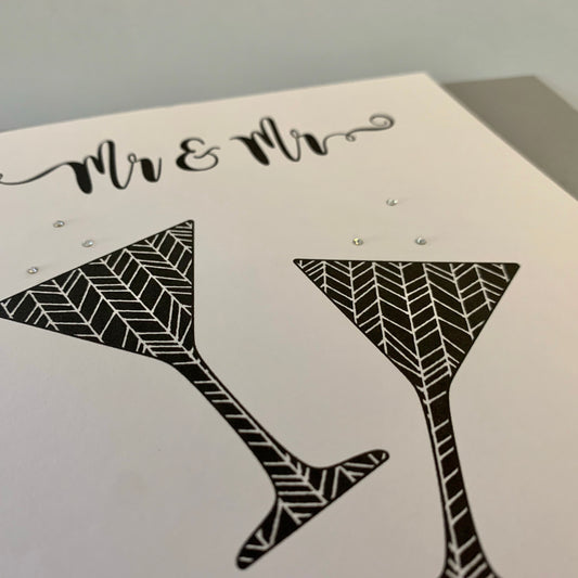 Mr & Mr Wedding Card