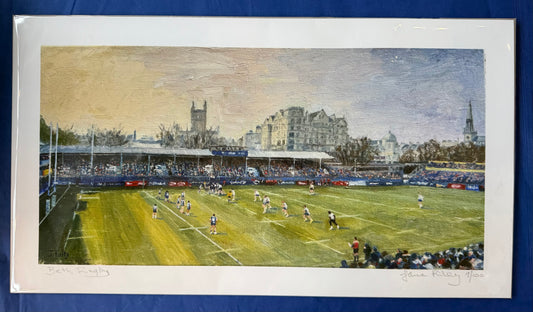 Bath Rec - Limited Edition Giclée Print by Jane Riley