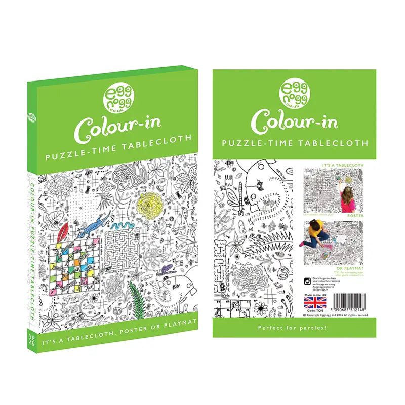 Giant Poster / Tablecloth - Puzzletime