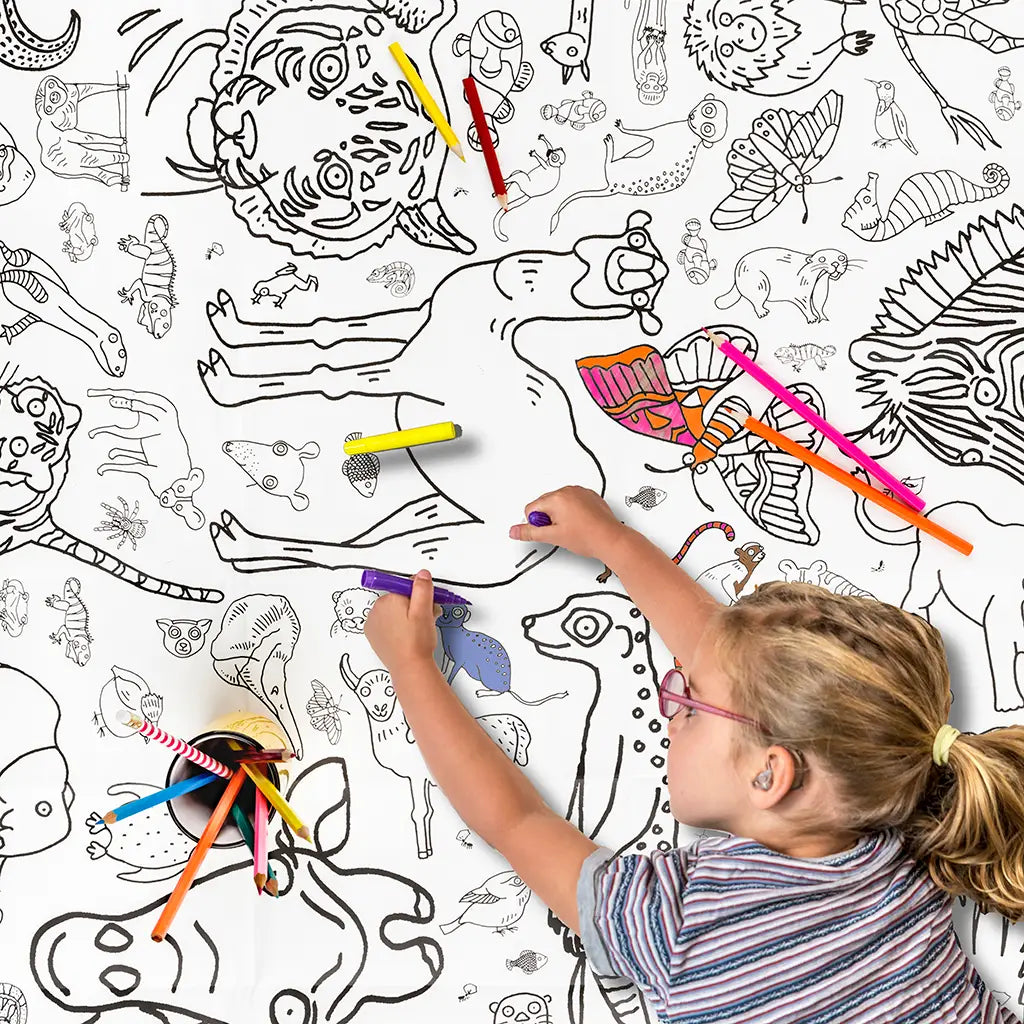 Giant Poster / Tablecloth - Animals