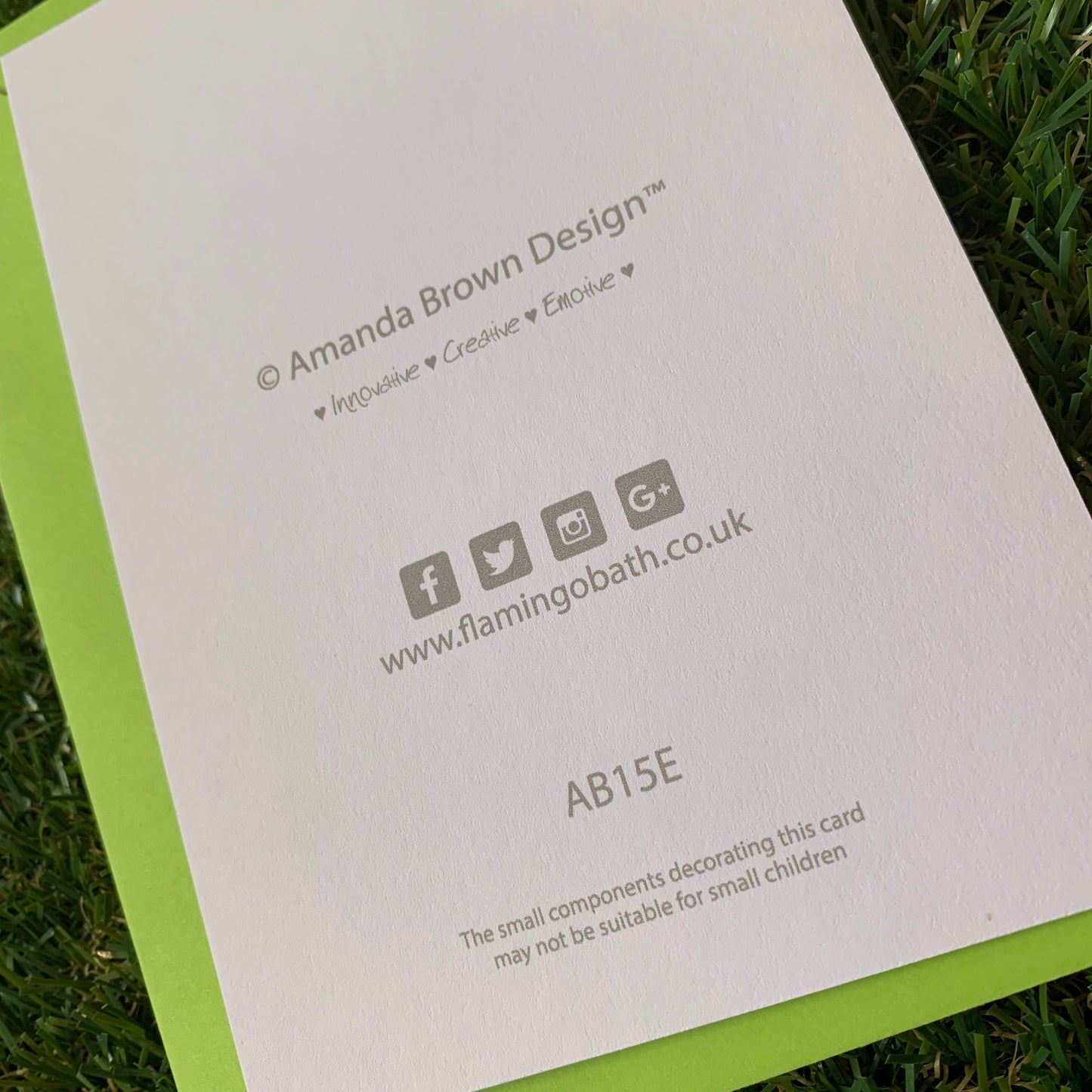 Big Pink Easter Egg - Easter Card