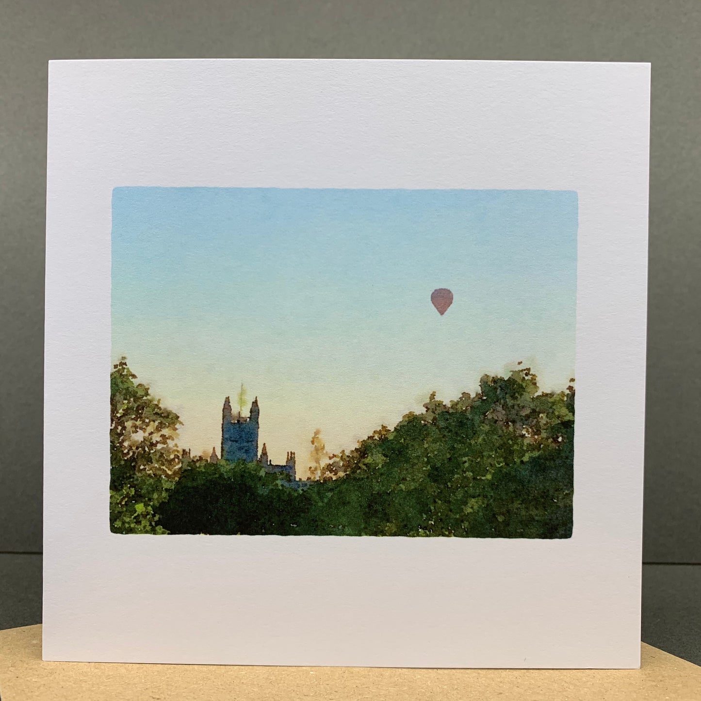 Bath Abbey and Balloon