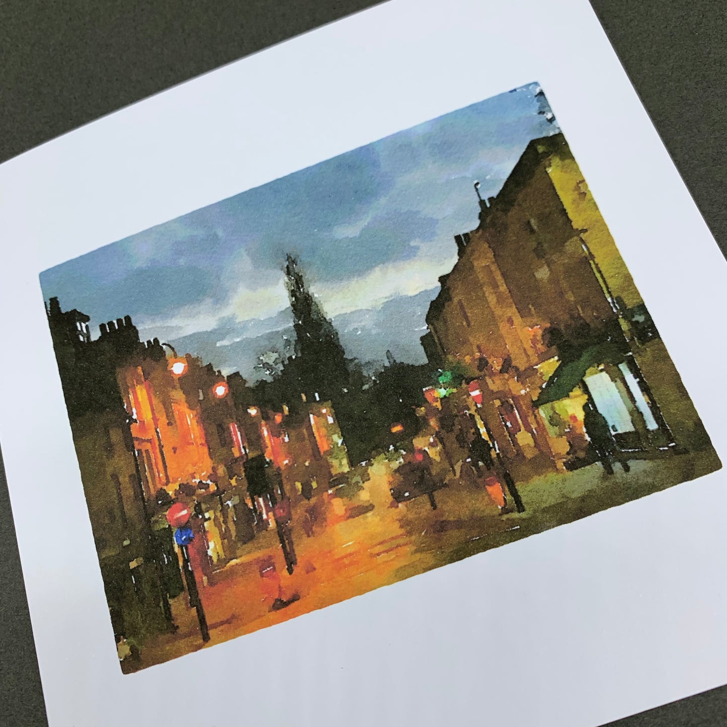 Widcombe Parade at Dusk, Bath