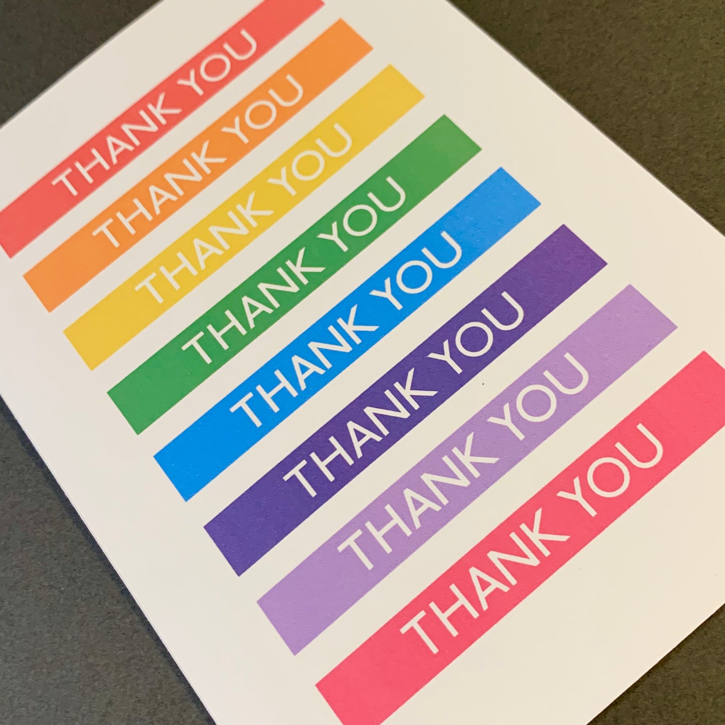 Rainbow Thank You