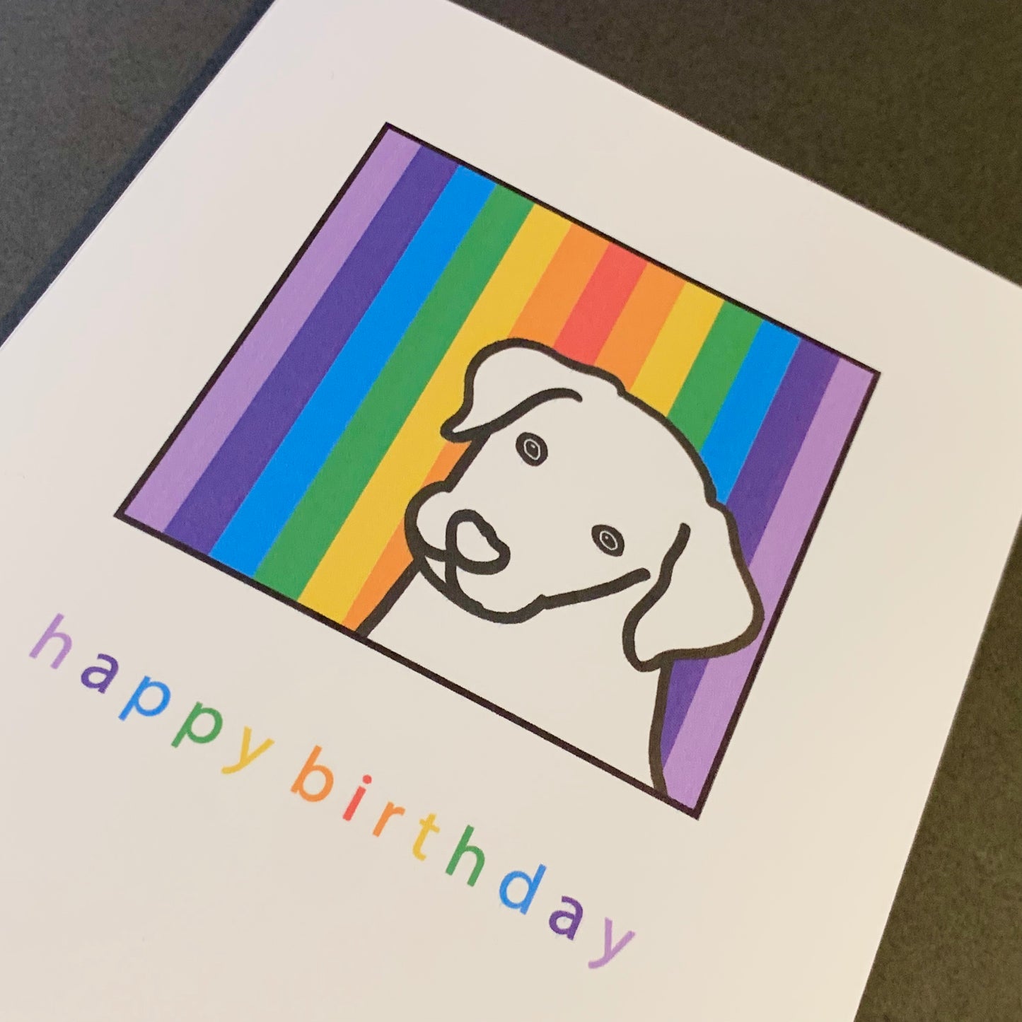Rainbow Dog