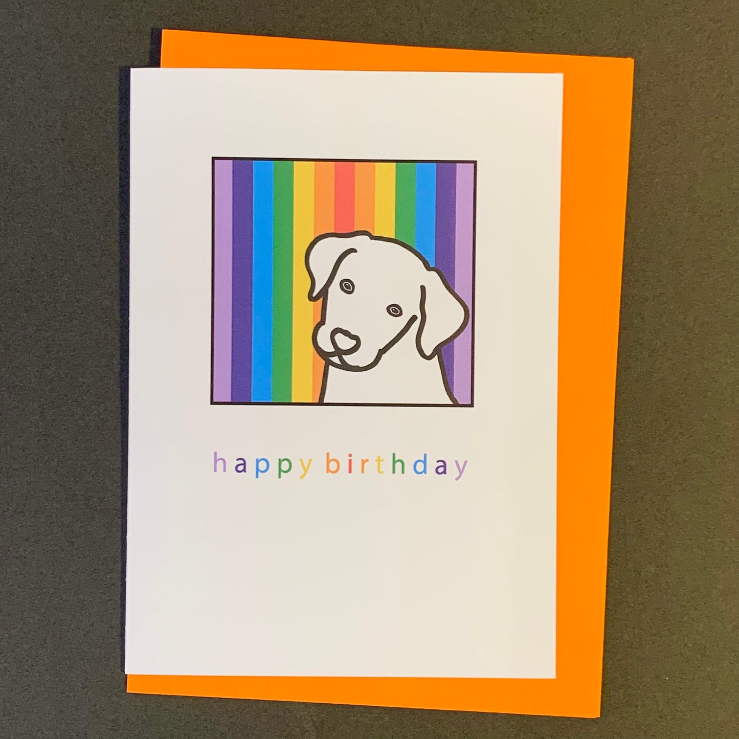 Rainbow Dog