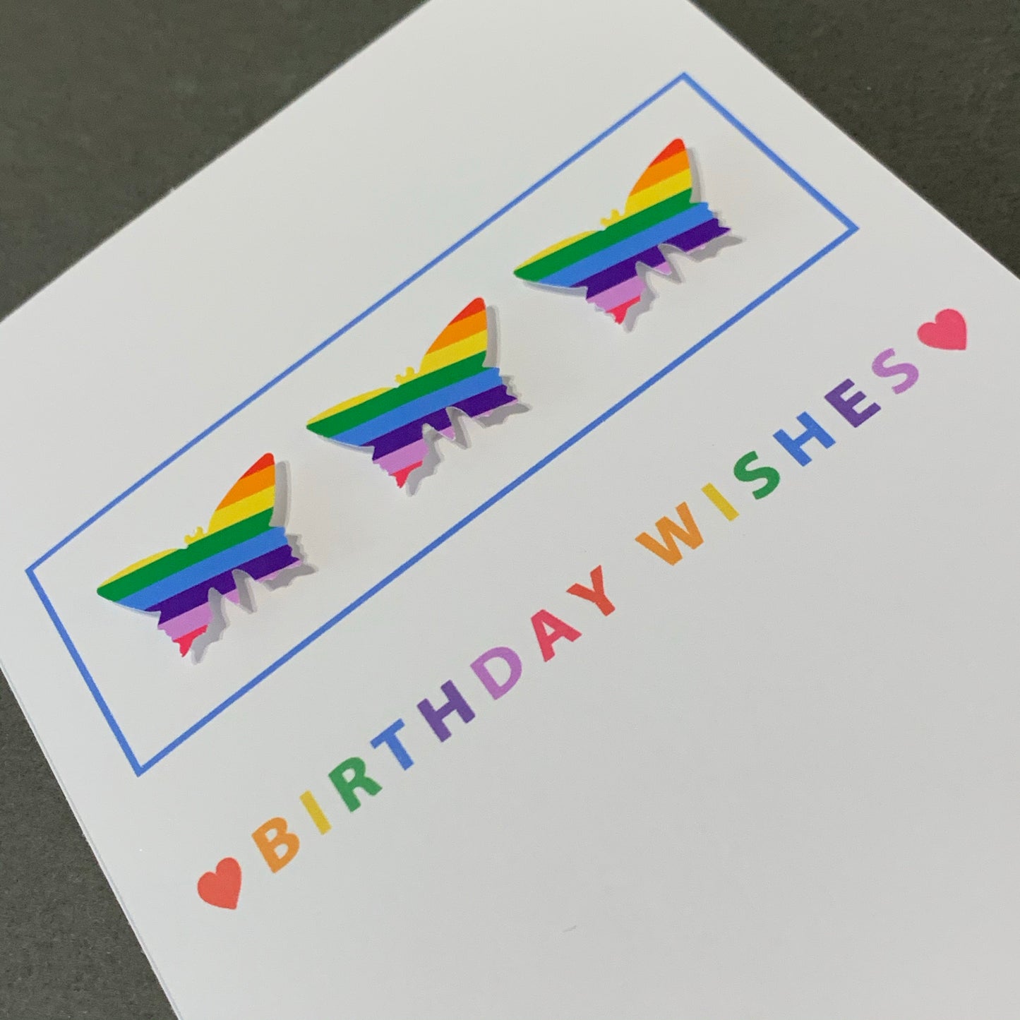 Rainbow Butterflies Birthday