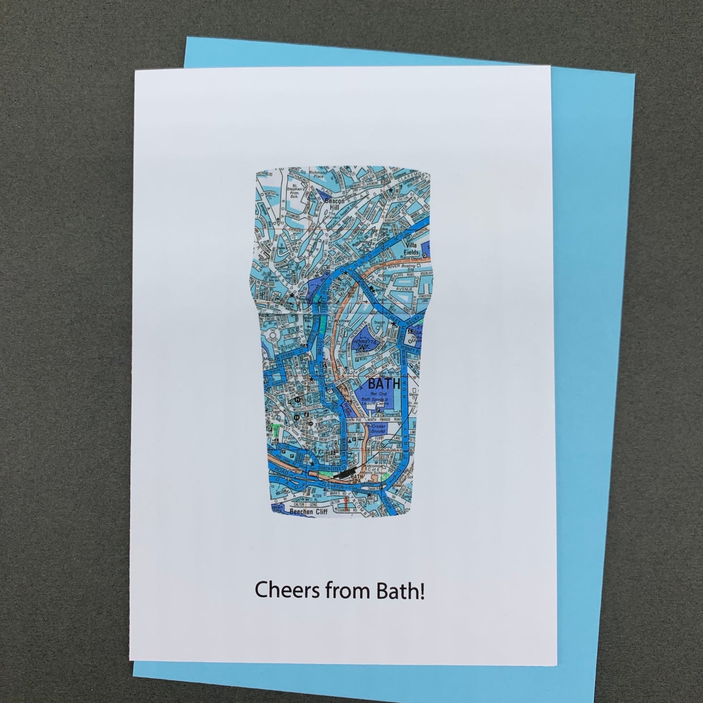 Cheers from Bath! (Pint Glass)