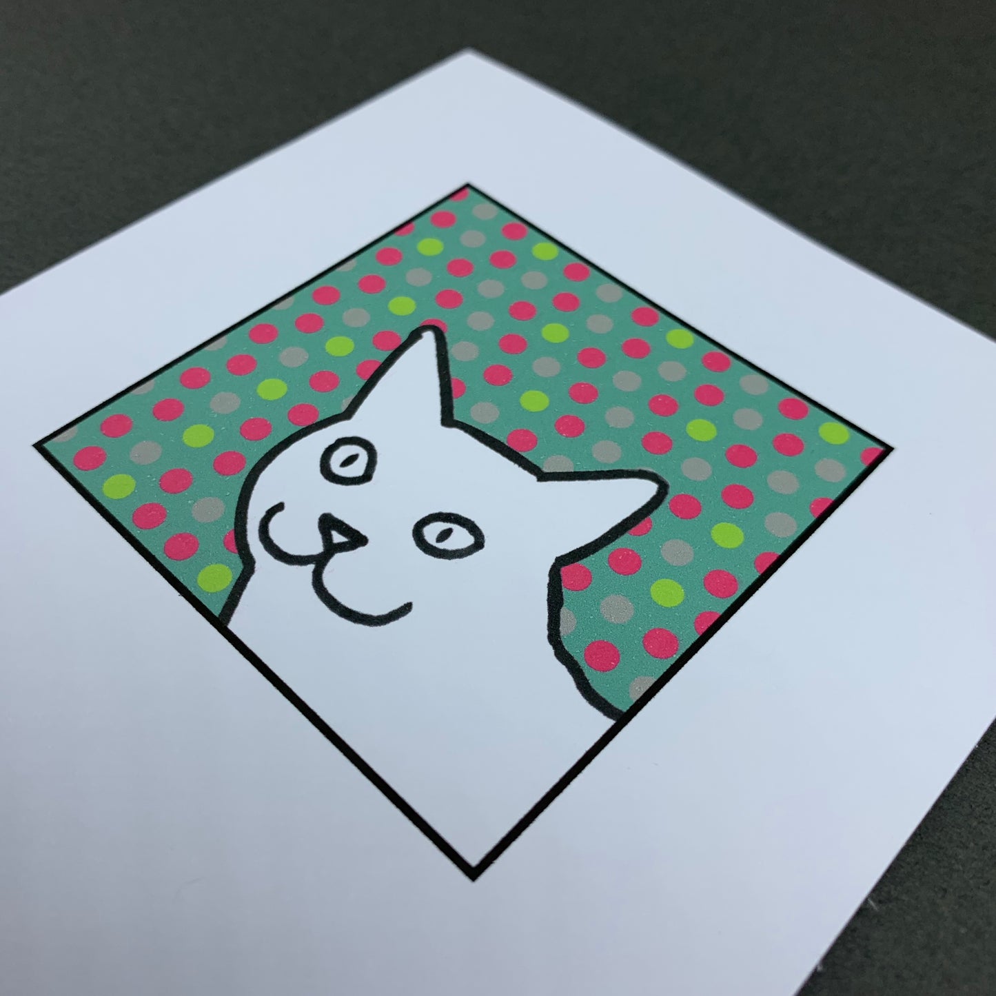 Cat on Spots