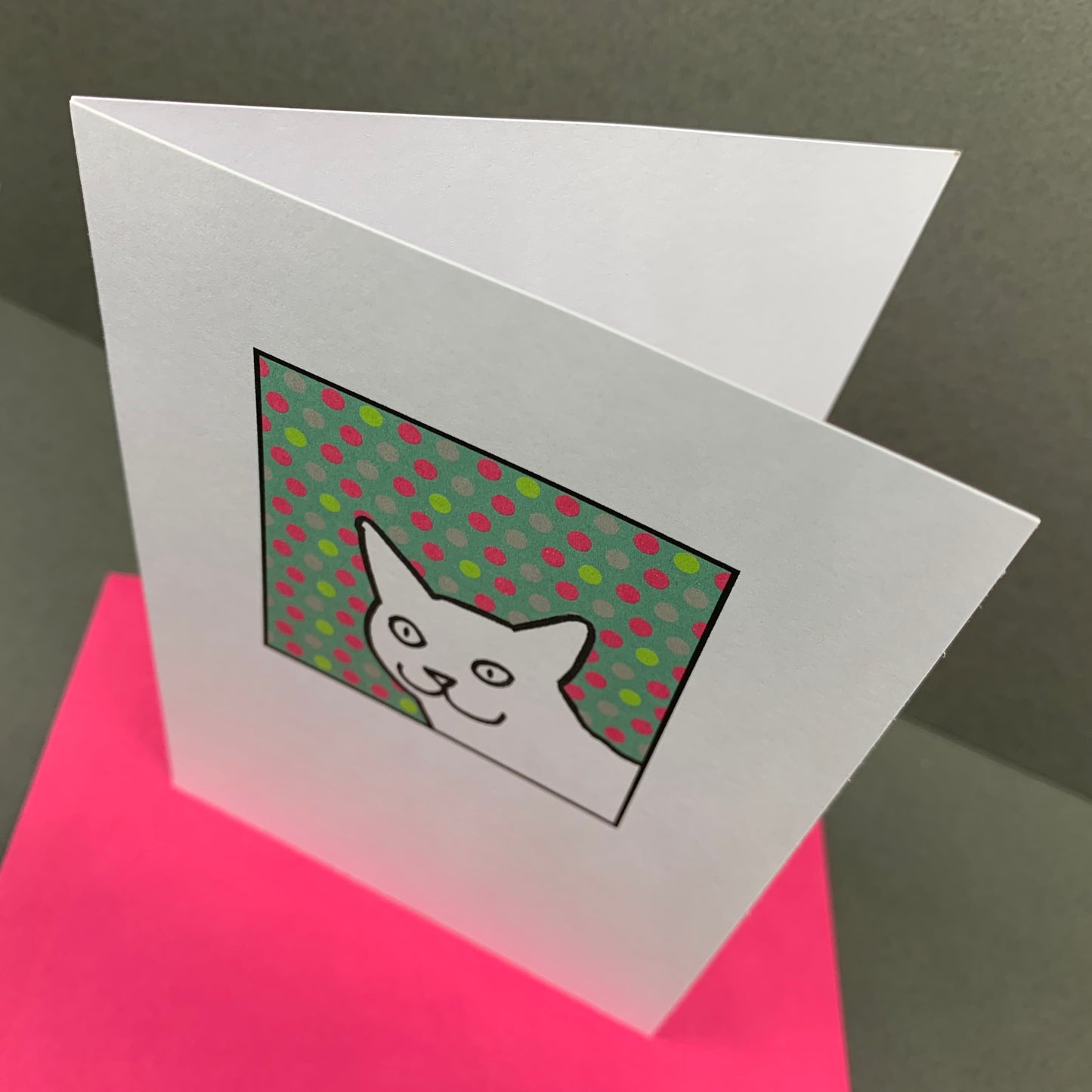 Cat on Spots