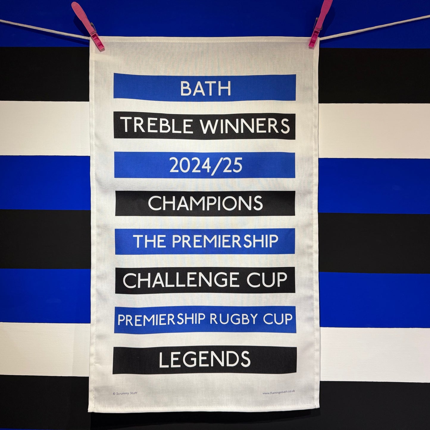 Treble Winners Tea Towel