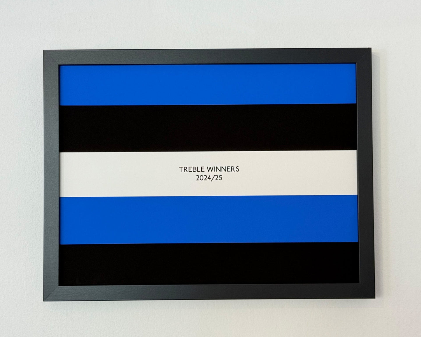 Treble Triumph Framed Print
