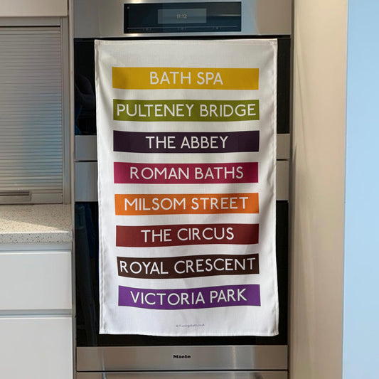 Bath Spa Tea Towel