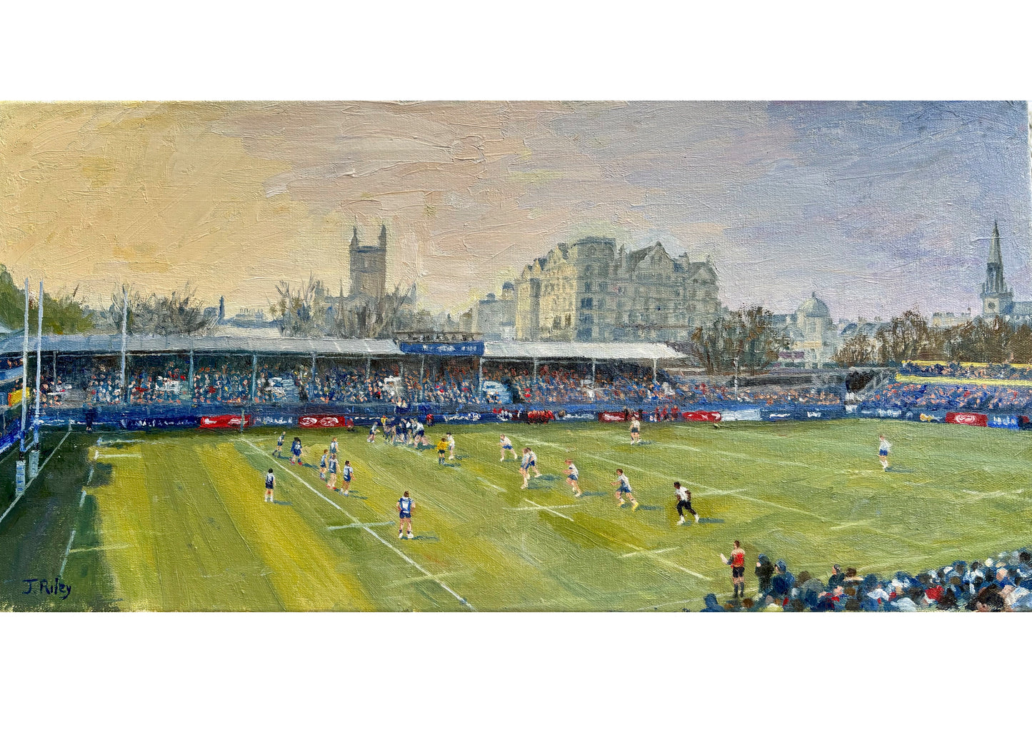 Bath Rec - Limited Edition Giclée Print by Jane Riley