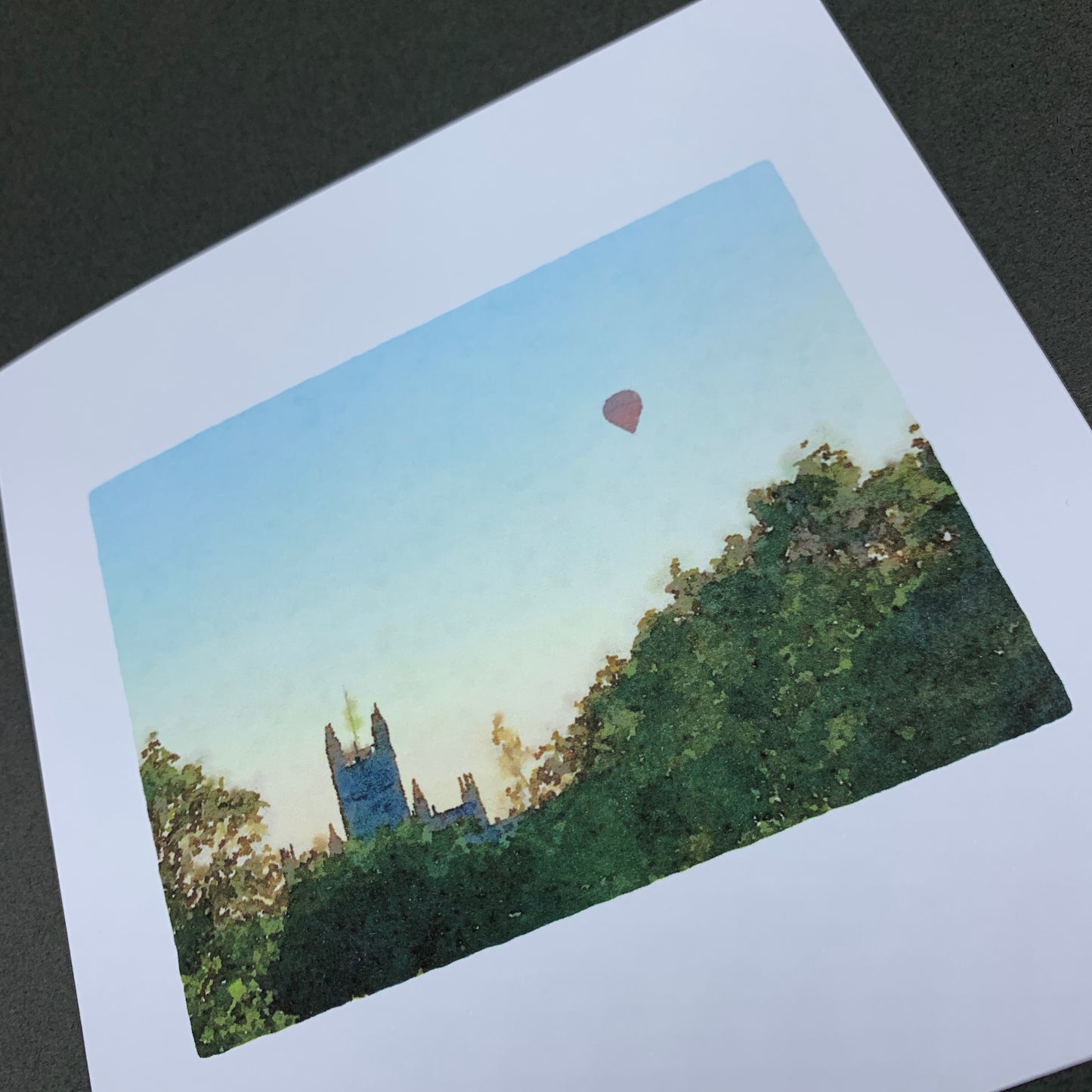 Bath Abbey and Balloon
