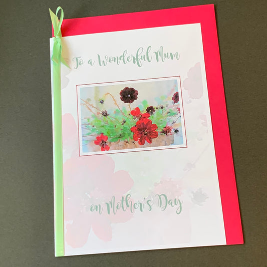 Cosmos Mother's Day Card