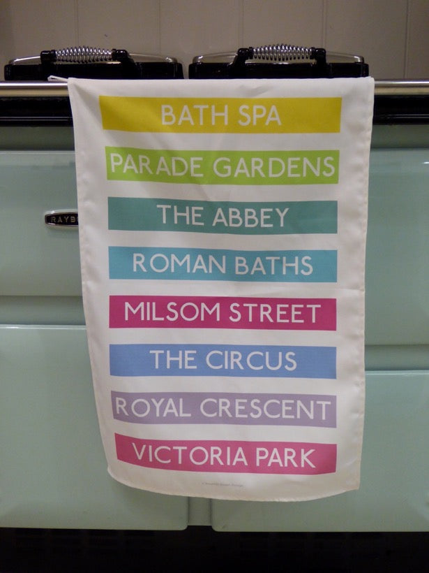 Bath Spa (No.2) Tea Towel