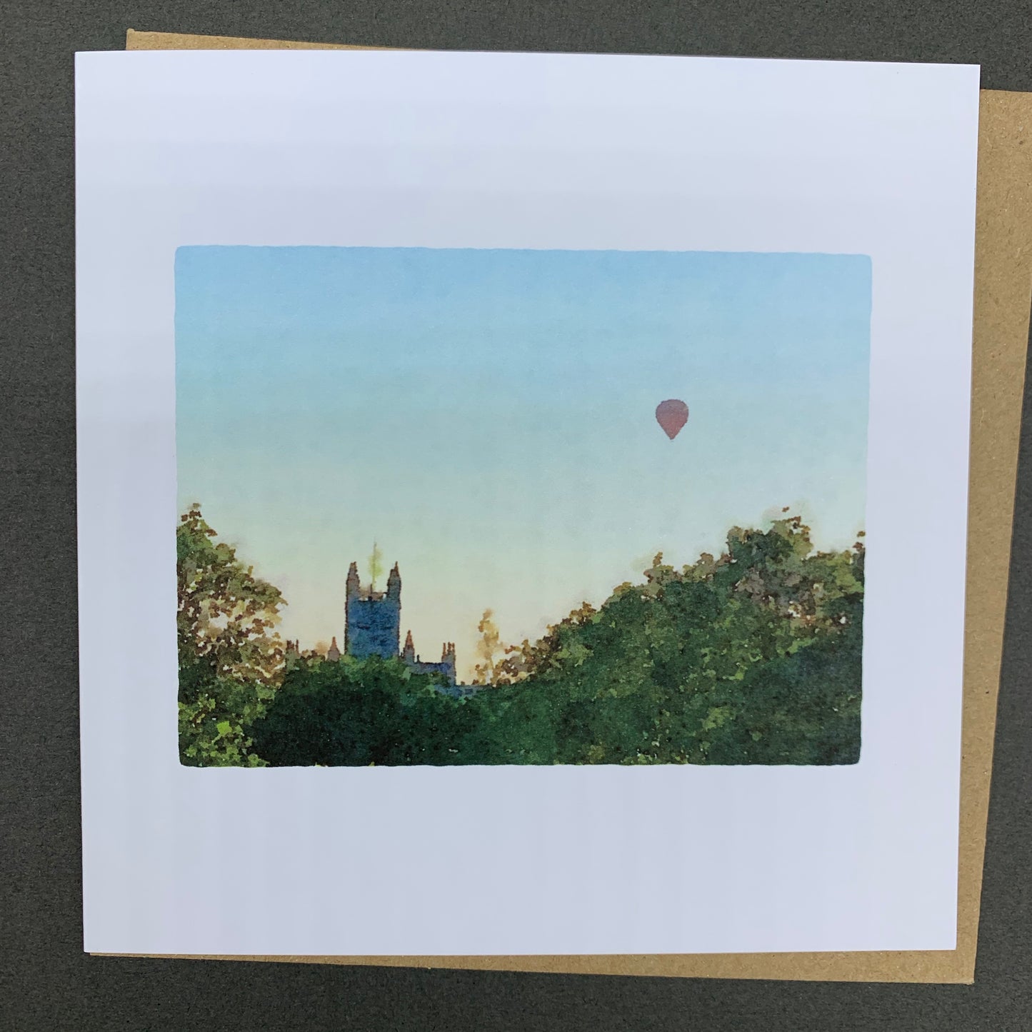 Bath Abbey and Balloon