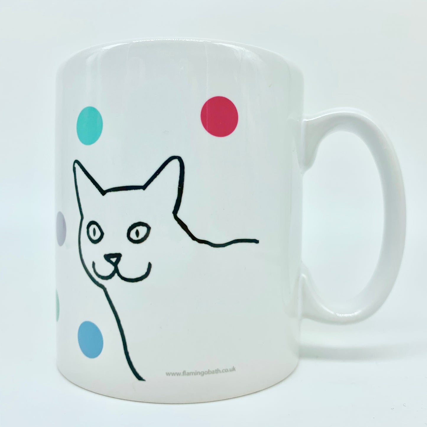 Spotty Cat Mug