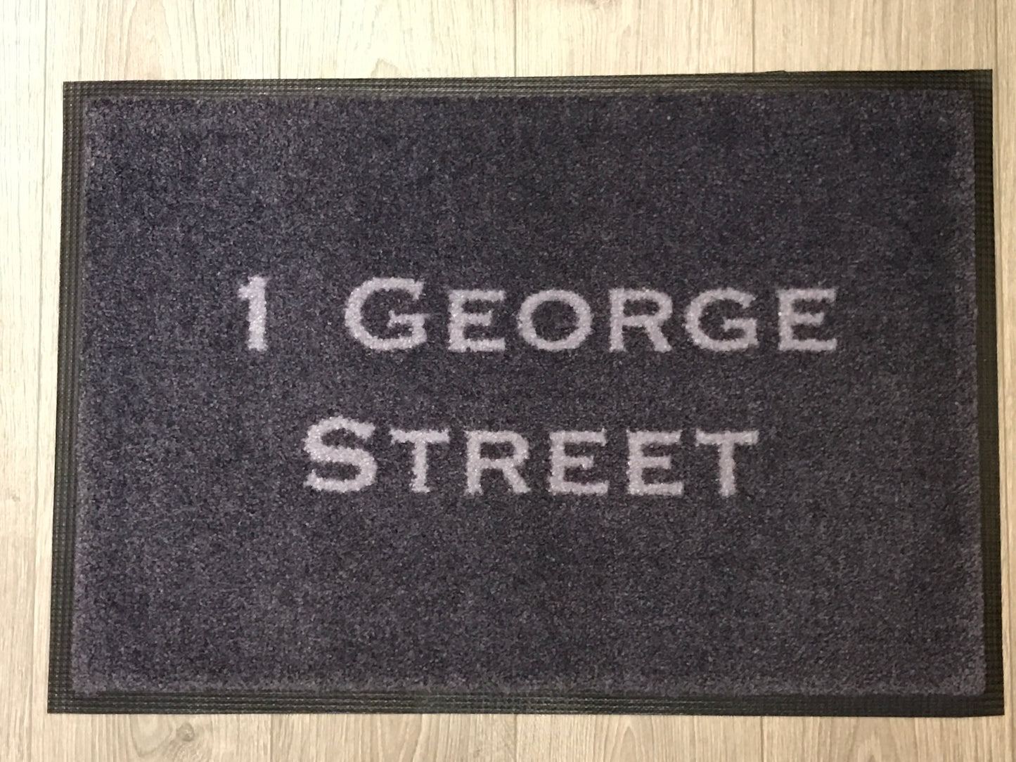 Personalised Doormat - Graphite